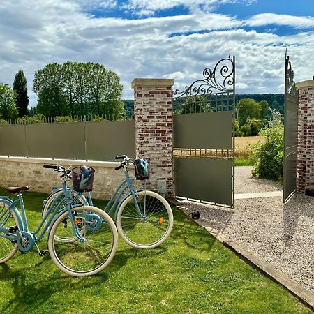 La Petite Maison De Giverny - Gite De Charme 5 Etoiles Au Coeur Du Village - 3 Chambres Luaran gambar