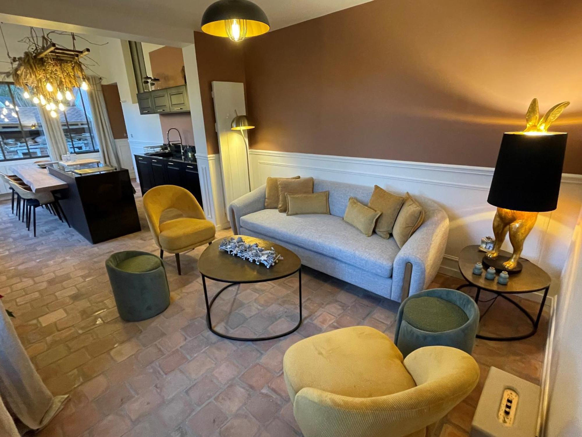 La Petite Maison De Giverny - Gite De Charme 5 Etoiles Au Coeur Du Village - 3 Chambres Luaran gambar